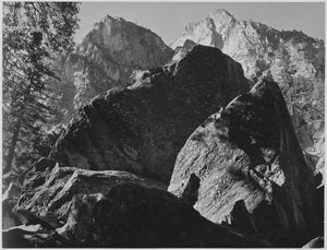 Ansel Adams - Grand Sentinel King's River Canyon California (1941) - 17"x22" Print