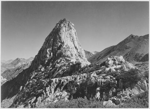 Ansel Adams - Fin Dome King's River Canyon California (1936) - 17" x 22" Art Print