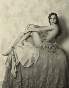 Alfred Cheney Johnston - Alice Wilke Nude (1925) Ziegfeld Follies - 17"x22" Fine Art Print