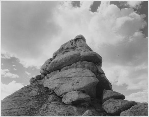 Ansel Adams - Rock & Cloud, King's River Canyon (1936) - 17" x 22" Fine Art Print