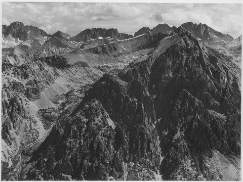 Ansel Adams - From Windy Point King's River Canyon (1936) - 17"x22" Fine Art Print