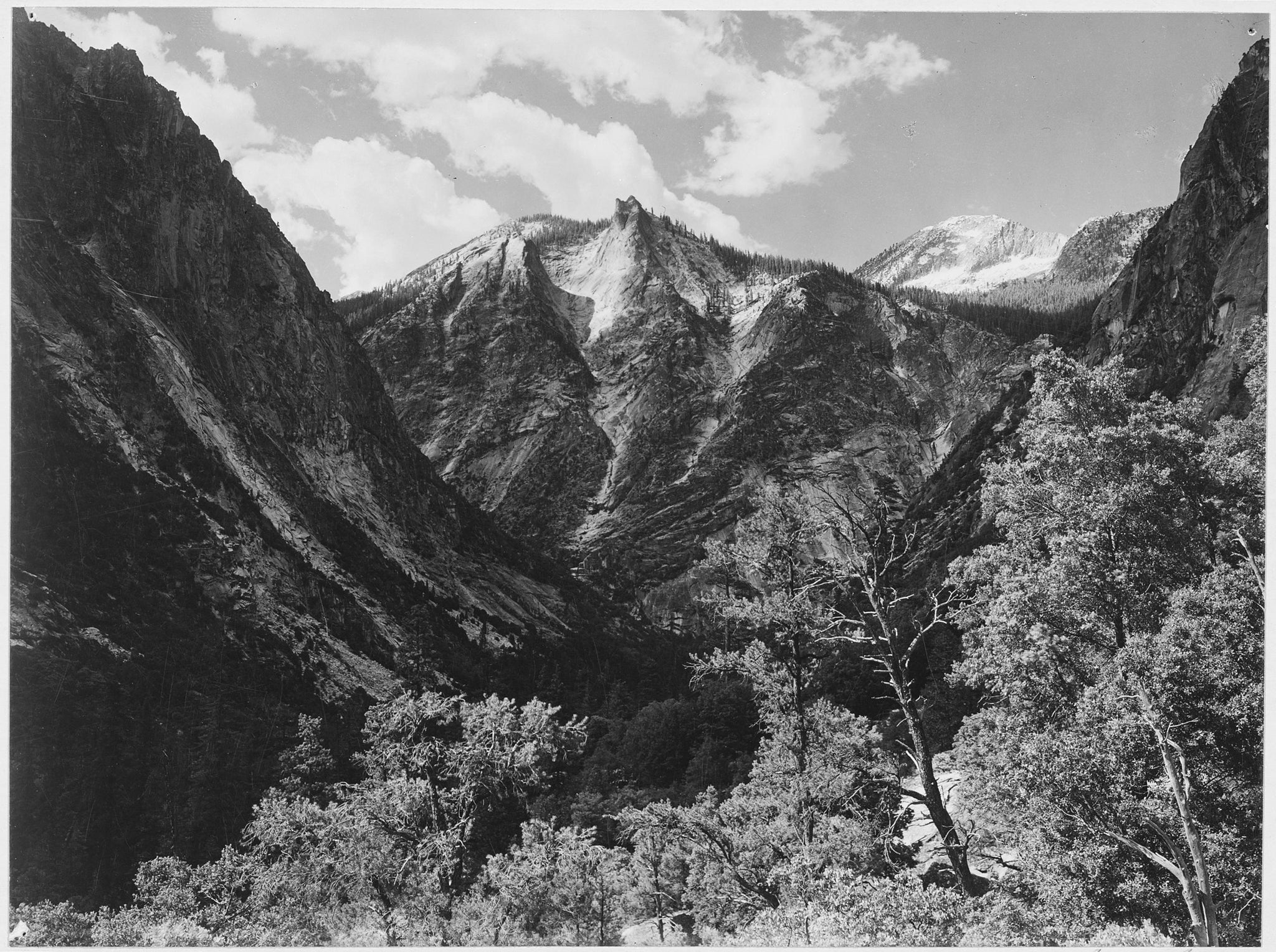 Ansel Adams - Paradise Valley King's River Canyon, CA (1936) - 17"x22" Art Print