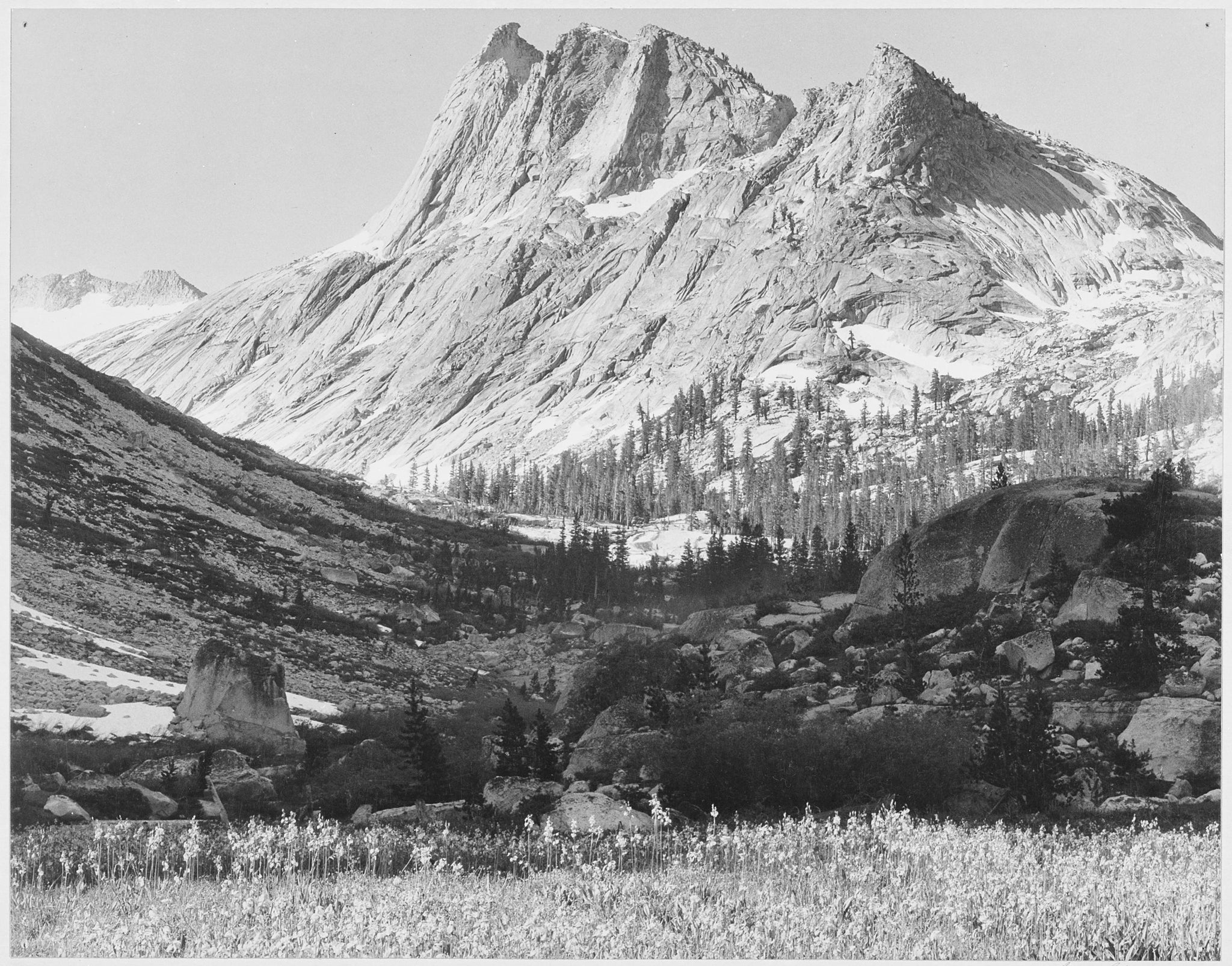 Ansel Adams - Roaring River at King's River Canyon (1936) - 17"x22" Fine Art Print