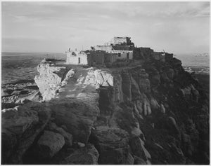 Ansel Adams - City on Top of Mountain Walpi Arizona (1941) - 17" x 22" Art Print