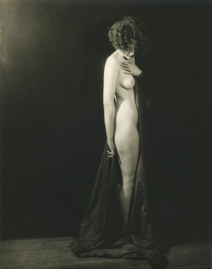 Alfred Cheney Johnston - Carolyn Nunder Nude Ziegfeld (1920s) - 17" x 22" Art Print