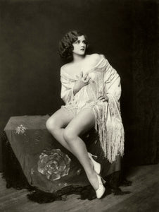 Alfred Cheney Johnston - Mary Lange Nude in Heels 1920s - 17"x22" Fine Art Print