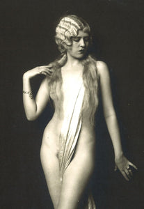 Alfred Cheney Johnston - Adele Smith Semi Nude Ziegfeld (1920s) - 17" x 22" Print