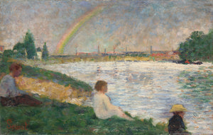 Georges Seurat - Rainbow (1883) Signed - 17" x 22" Fine Art Print