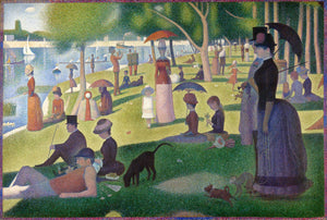 Georges Seurat - Sunday Afternoon on Island La Grande Jatte (1884-86) - 17" x 22" Fine Art Print