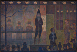 Georges Seurat - Circus Sideshow (1887-88) France - 17" x 22" Fine Art Print