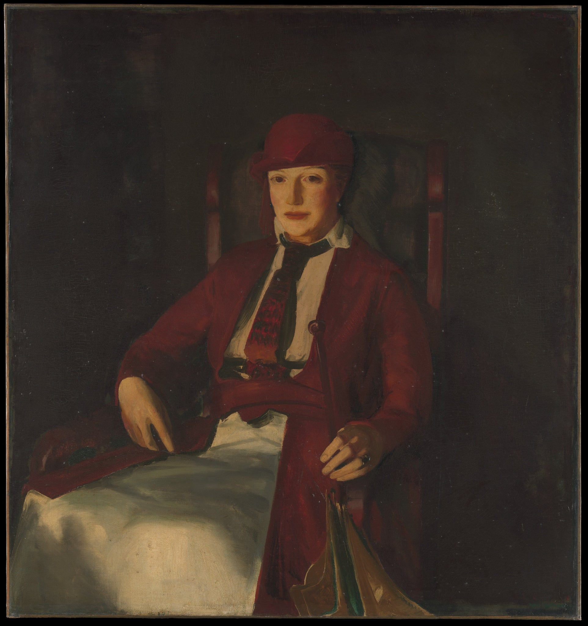 George Bellows - Mrs. Chester Dale Portrait (1919) - 17" x 22" Fine Art Print