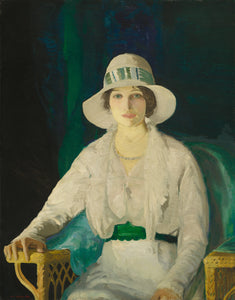 George Bellows - Florence Sittenham Davey (1914) Signed - 17" x 22" Fine Art Print