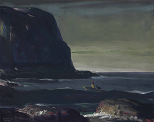 George Bellows - Evening Swell (1911) Signed - 17" x 22" Fine Art Print