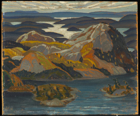 Franklin Carmichael - Grace Lake (1931) Group of Seven - 17" x 22" Fine Art Print