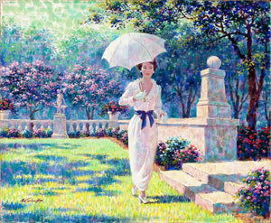 Arthur Sarnoff - Spring Rhapsody Belle (1950s) Signed - 17" x 22" Fine Art Print