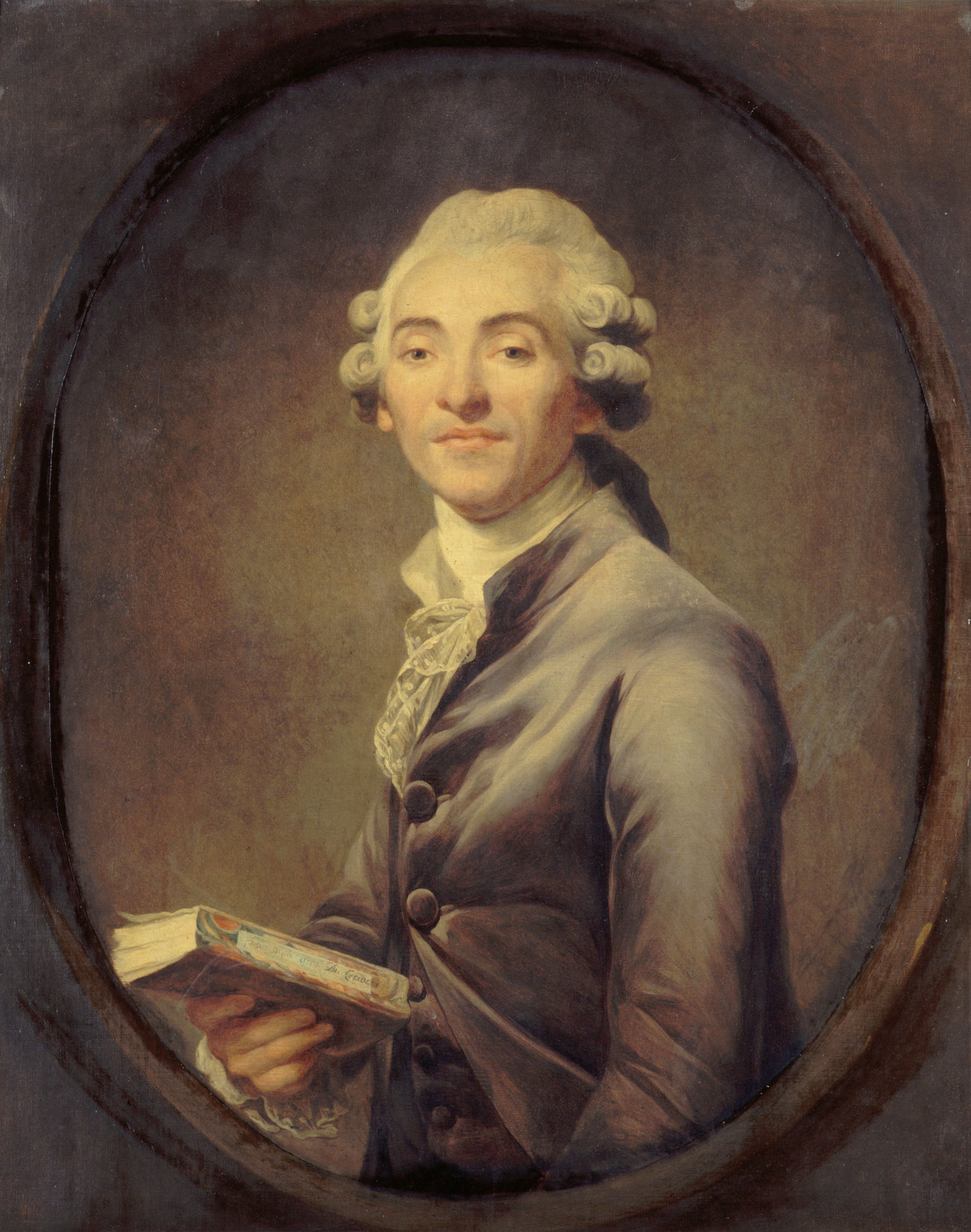 Joseph Ducreux - Portrait de Bernard-Germain de Lacépède (1785) - 17" x 22" Print