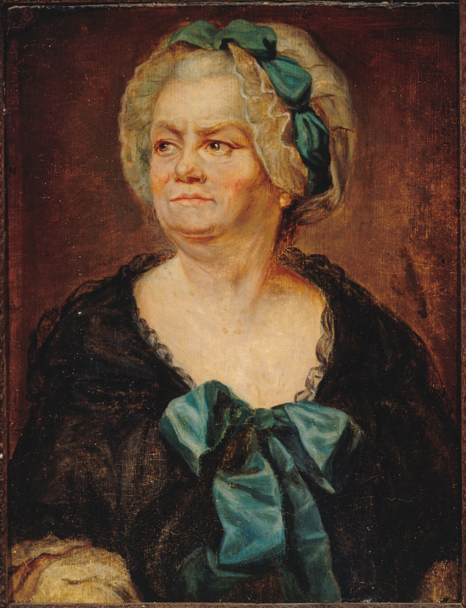 Joseph Ducreux - Portrait of the Artist's Mother (1770) - 17" x 22" Fine Art Print