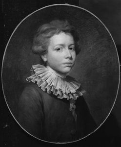 Joseph Ducreux - Portrait of a Boy, 17th Century - 17" x 22" Fine Art Print