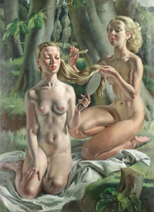 Bernard Fleetwood Walker - The Toilet 1920s Nudes - 17" x 22" Fine Art Print