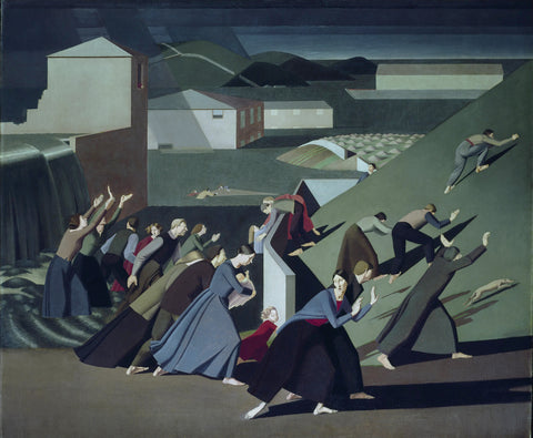 Winifred Knights - The Deluge (1920) - 17" x 22" Fine Art Print