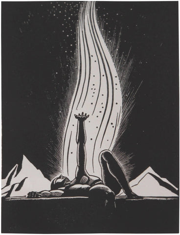 Rockwell Kent - Flame (1928) - 17" x 22" Fine Art Print