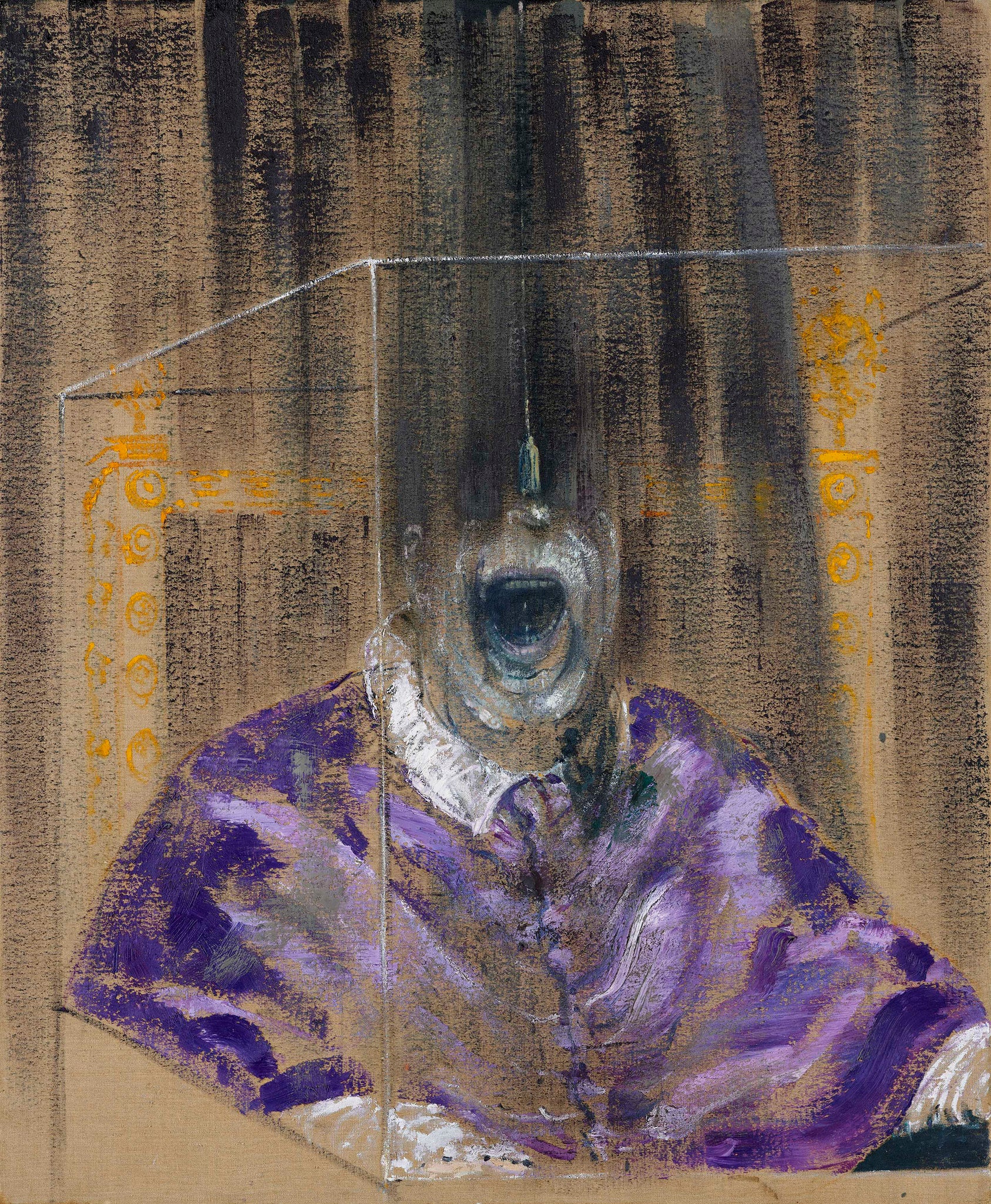 Francis Bacon - Head VI (1949) - 17" x 22" Fine Art Print