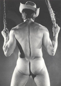 Bruce of Los Angeles - Paul Strand Nude Butt Gay Cowboy 1960s - 17" x 22" Print