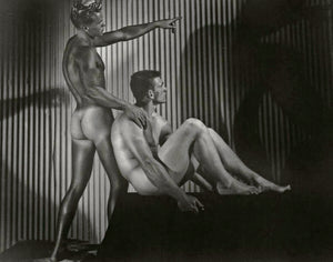 Bruce Bellas of LA - Two Nude Males 1950s Gay Interest - 17" x 22" Fine Art Print