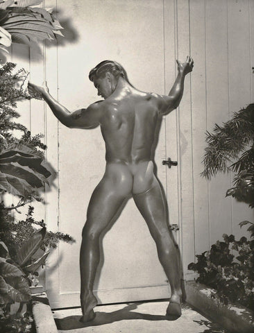 Bruce of LA - David Zurborg Nude Butt 1950s Gay Interest - 17" x 22" Art Print