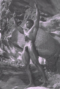 Bruce of LA - Nude Black Male Cock Outdoors Gay Interest 1960s - 17" x 22" Fine Art Print