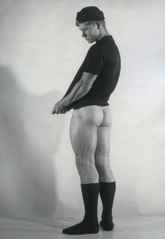 Bruce of LA - Scotty Cunningham Nude Butt 1960s Gay Interest - 17"x22" Art Print