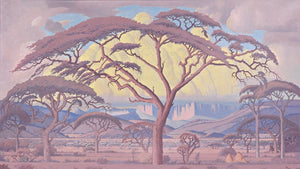 Jacobus Hendrik Pierneef - Pretoria (1930s) - 17"x22" Art Print