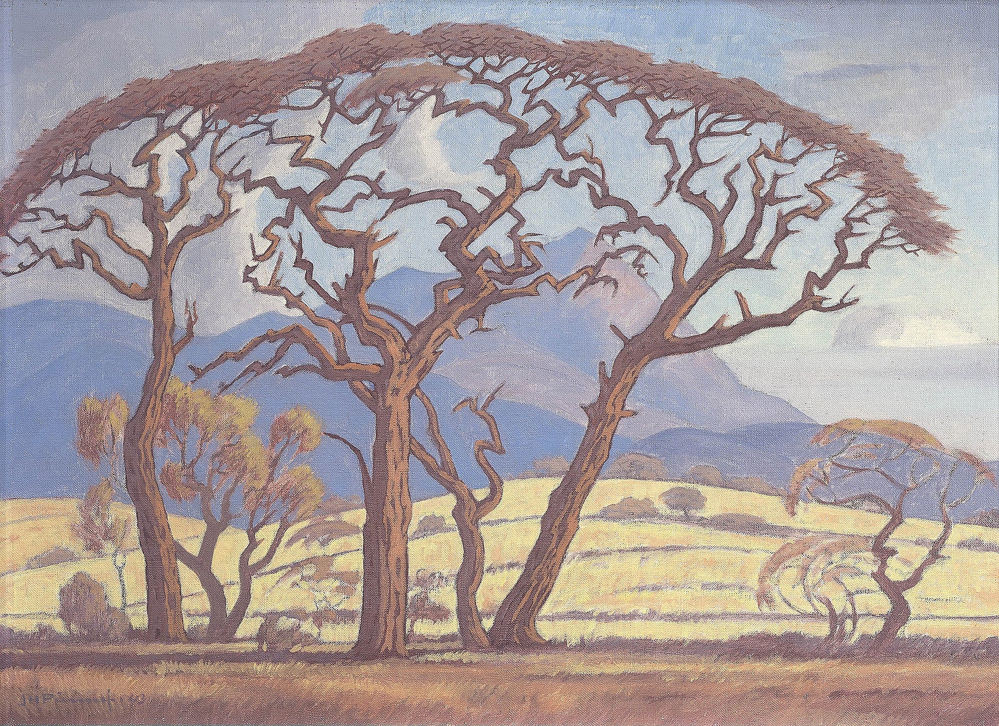 Jacobus Hendrik Pierneef - South African Landscape (1930s) - 17