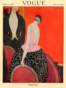 Georges LePape - Vogue Fashion Jazz Age Art Deco (1920) - 17"x22" Fine Art Print