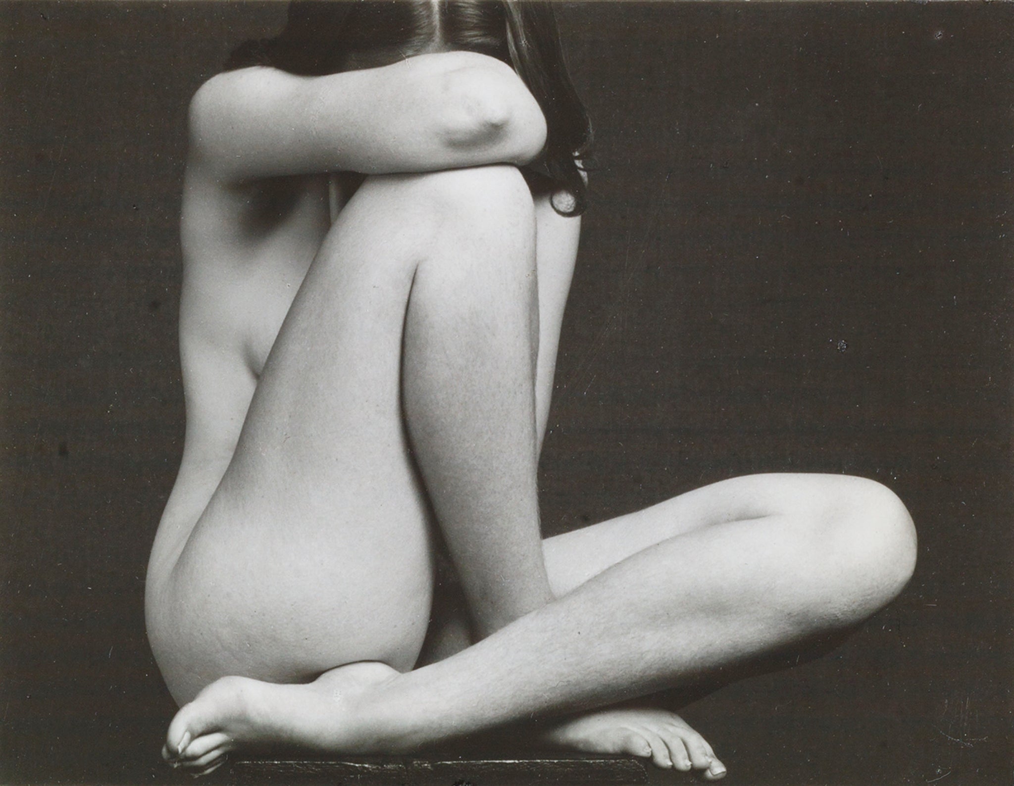 Edward Weston - Female Nude, Seated (1934) - 17" x 22" Fine Art Print