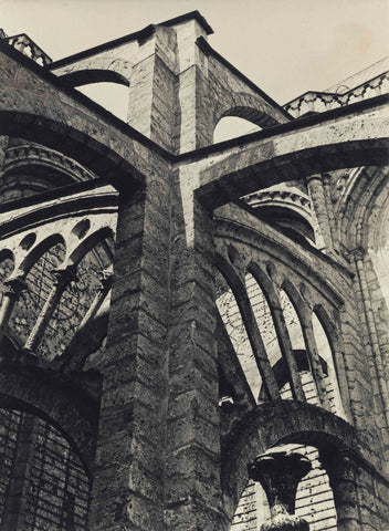 Charles Sheeler - Flying Buttresses at the Crossing (1929) - 17" x 22" Art Print