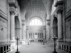 Pennsylvania Station New York City Waiting Room (1910) - 17"x22" Fine Art Print