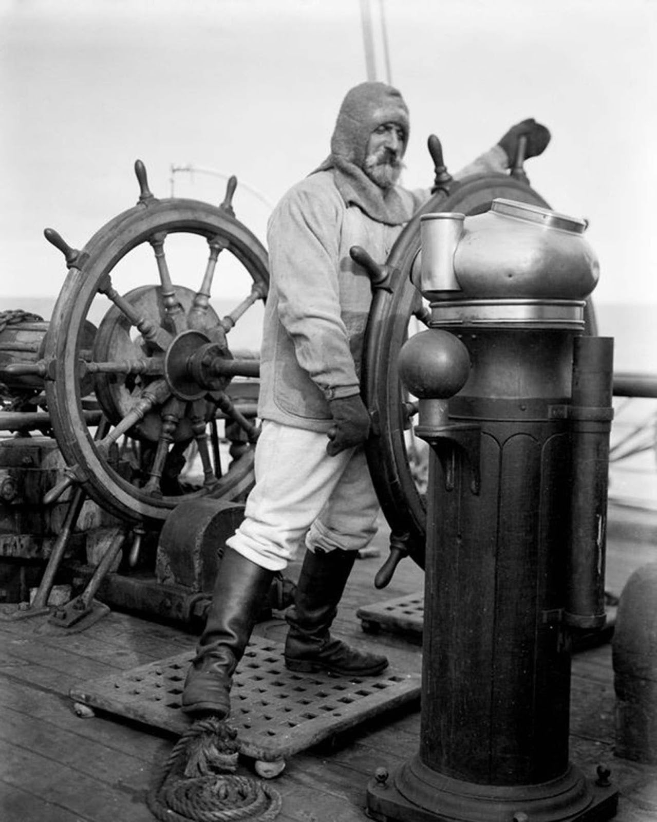 Herbert Ponting - Able Seaman Mortimer McCarthy Terra Nova (1910) - 17"x22" Print