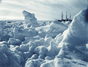 Frank Hurley - Endurance Ship in Ice Antarctica (1915) - 17"x22" Fine Art Print