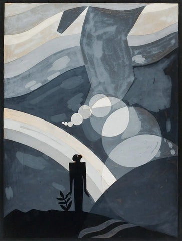 {{ product_title }} Fine Art Print | {{ product_vendor }} Jakero77 Aaron Douglas - The Creation (1927) - 17" x 22" Fine Art Print Art Print  Jakero77