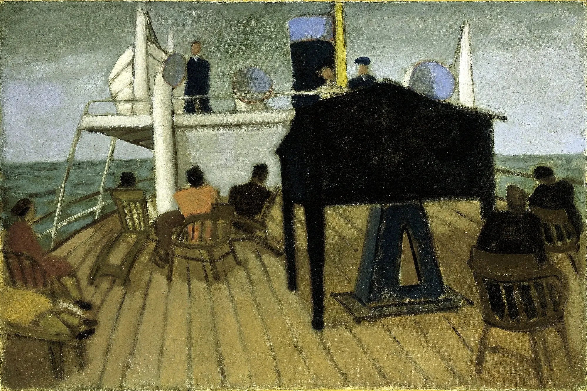 {{ product_title }} Fine Art Print | {{ product_vendor }} Jakero77 Adolph Gottlieb - Sundeck (1936) - 17" x 22" Fine Art Print Art Print  Jakero77