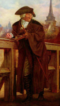 {{ product_title }} Fine Art Print | {{ product_vendor }} Jakero77 Adolph von Menzel - Chodowiecki on Jannowitz Bridge (1859) - 17" x 22" Art Print Art Print  Jakero77