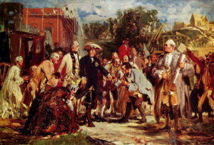{{ product_title }} Fine Art Print | {{ product_vendor }} Jakero77 Adolph von Menzel: Frederick the Great on a Journey (1853) - 17" x 22" Art Print Art Print  Jakero77