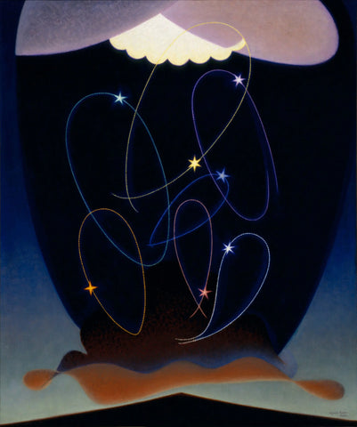 {{ product_title }} Fine Art Print | {{ product_vendor }} Jakero77 Agnes Pelton - Orbits (1934) - 17" x 22" Fine Art Print Art Print  Jakero77