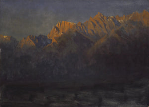 {{ product_title }} Fine Art Print | {{ product_vendor }} Jakero77 Albert Bierstadt - Sunrise in the Sierras, (circa 1872) - 17"x22" Fine Art Print Art Print  Jakero77