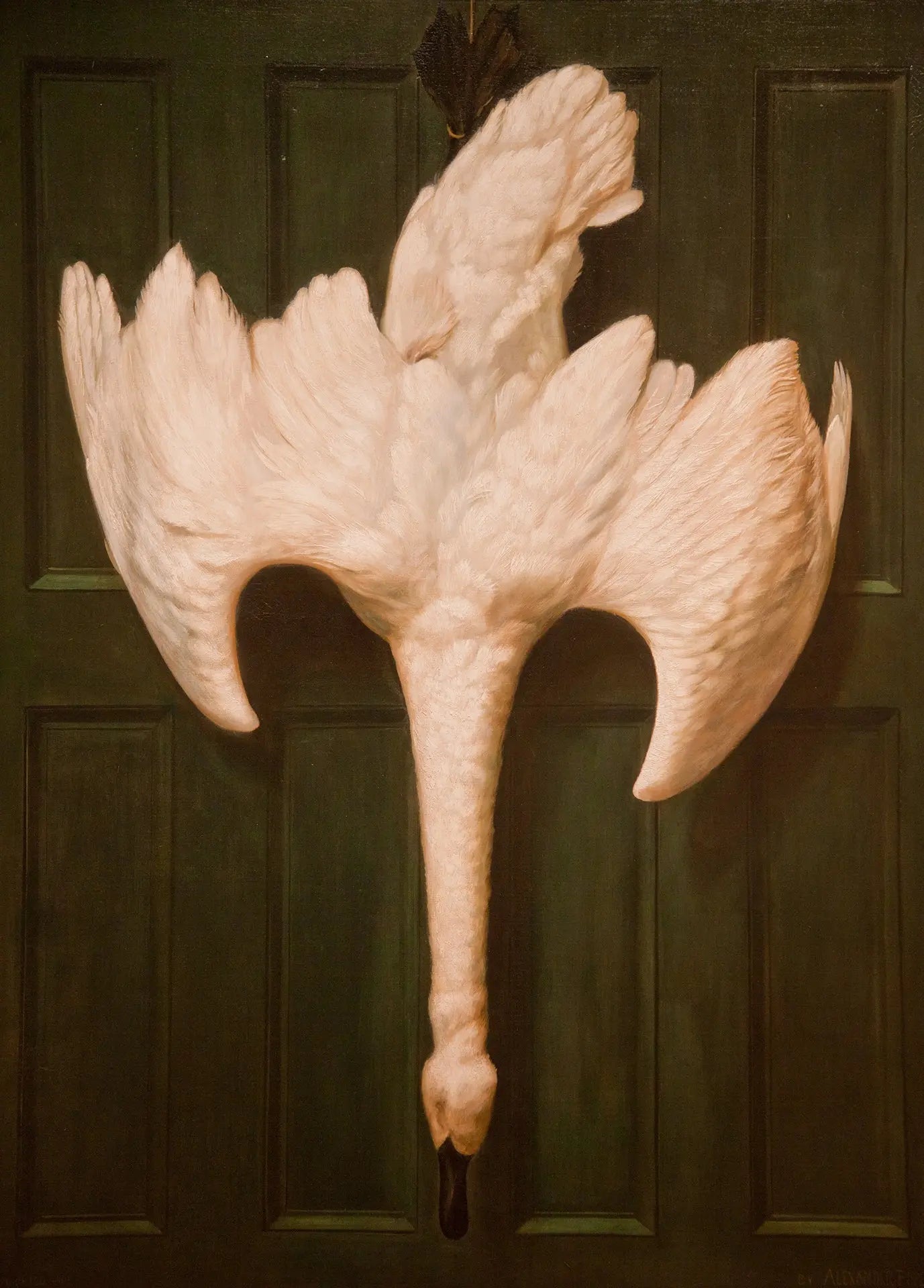 {{ product_title }} Fine Art Print | {{ product_vendor }} Jakero77 Alexander Pope Jr. - The Wild Swan (1900) Signed - 17" x 22" Fine Art Print Art Print  Jakero77