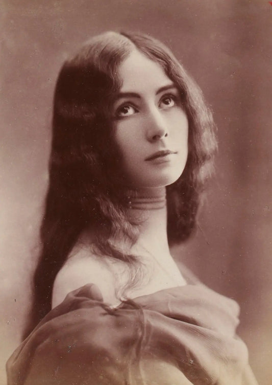 {{ product_title }} Fine Art Print | {{ product_vendor }} Jakero77 Alfred Cheney Johnston - Cleo de Merode Ballet Dancer 1920s - 17"x22" Art Print Art Print  Jakero77