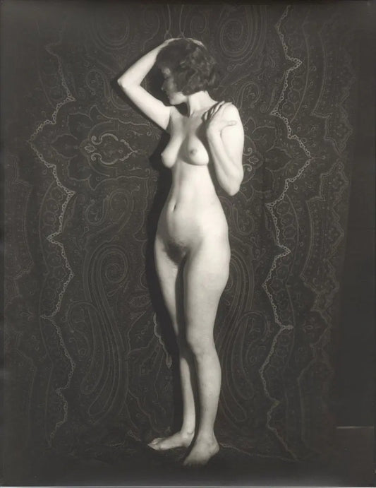 {{ product_title }} Fine Art Print | {{ product_vendor }} Jakero77 Alfred Cheney Johnston - Corinne Griffith Nude Ziegfeld Follies Model (1920s) - 17" x 22" Print Art Print  Jakero77