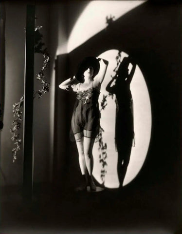 {{ product_title }} Fine Art Print | {{ product_vendor }} Jakero77 Alfred Cheney Johnston - Corinne Griffith Shadows Negligee Ziegfeld Follies (1920s) - 17" x 22" Art Print Art Print  Jakero77