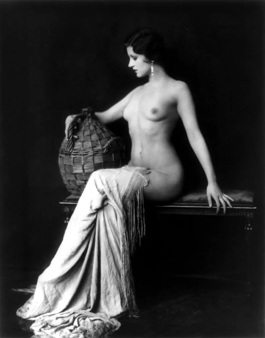 {{ product_title }} Fine Art Print | {{ product_vendor }} Jakero77 Alfred Cheney Johnston - Dorothy Knapp Classy Nude 1920s - 17" x 22" Art Print Art Print  Jakero77